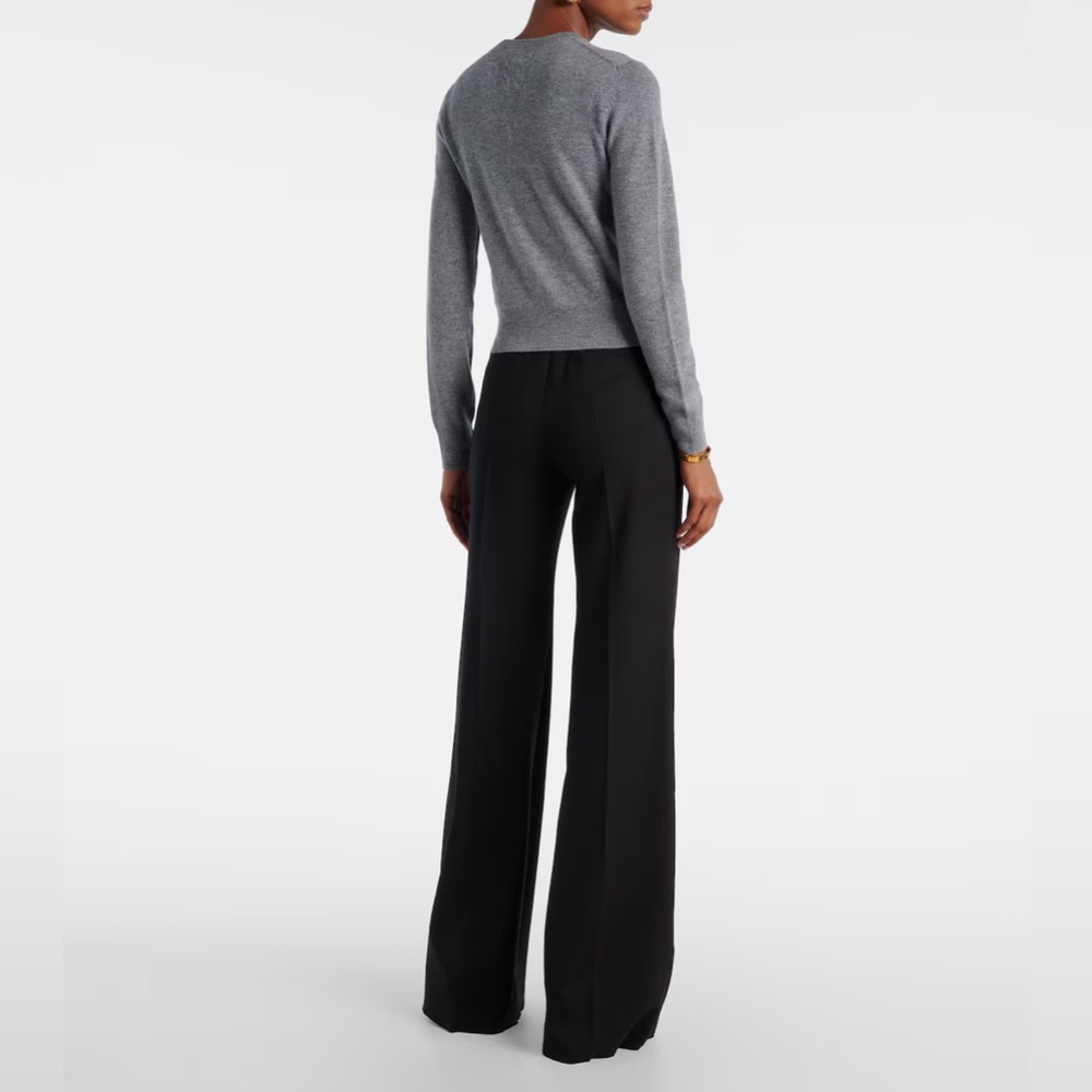 Nili Lotan XS March Cardigan Cashmere Grey Melange - Picture 5 of 14